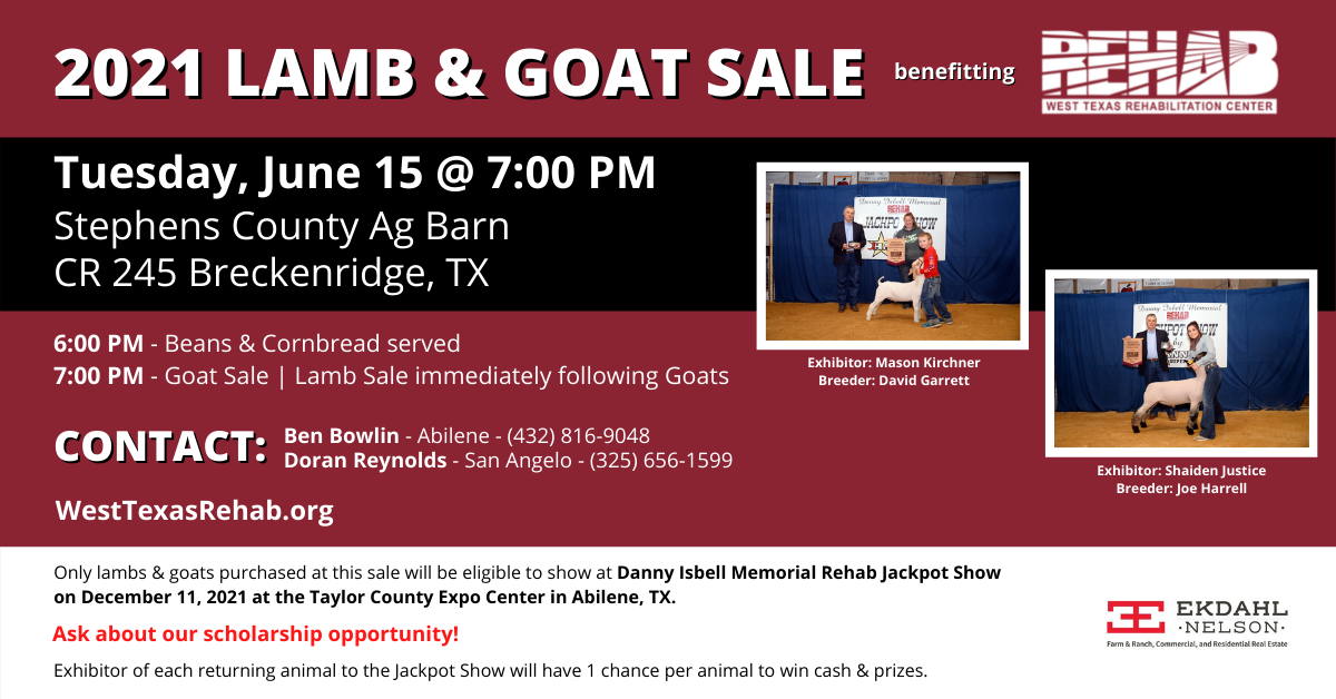 2021 Lamb & Goat Sale Fb